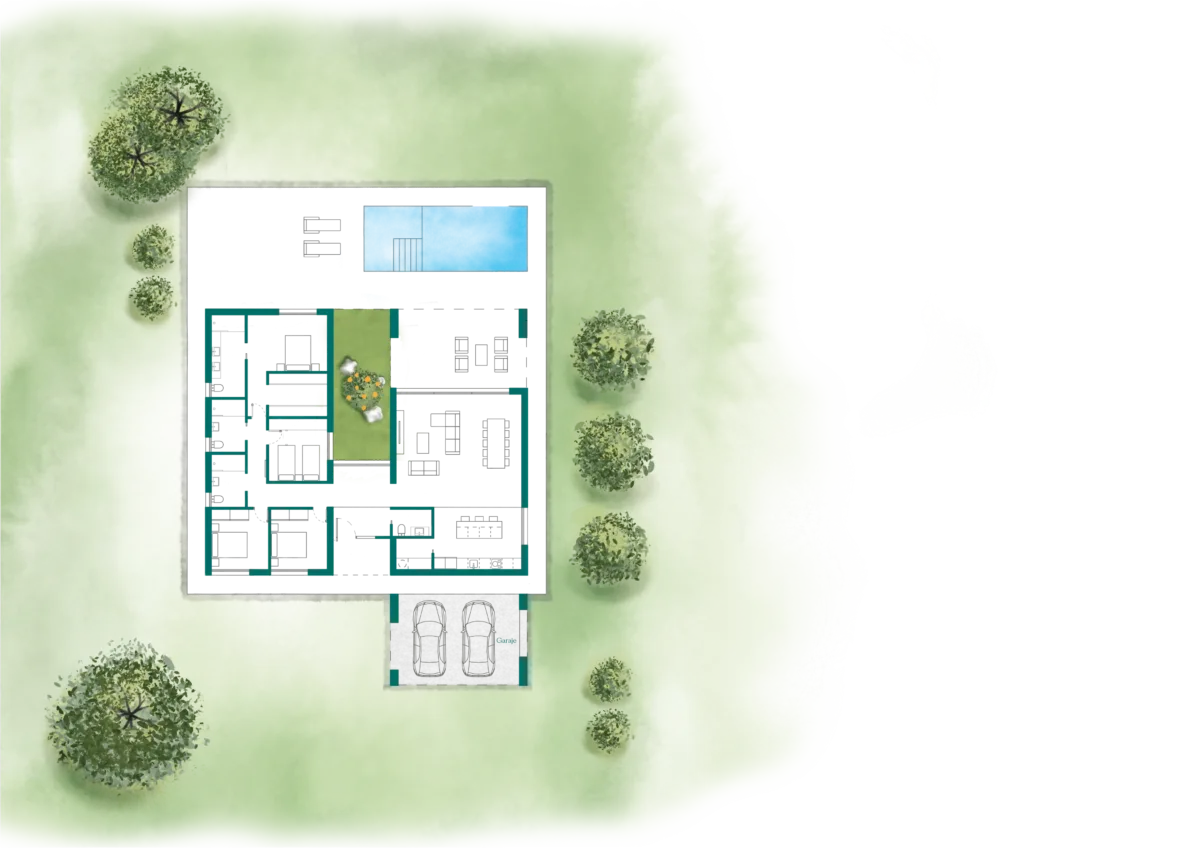 Villa Antia floor plan