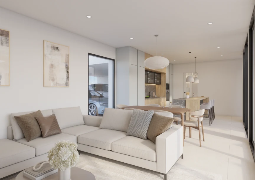 Living & dining room
