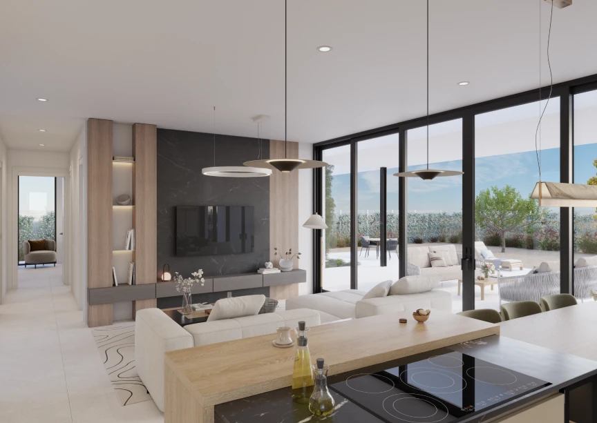 Living & dining room