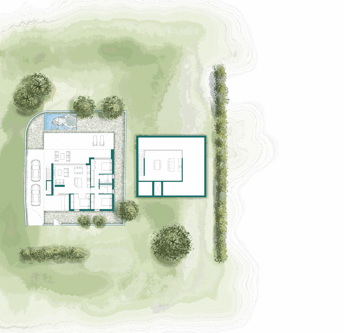 Villa Melissa floor plan